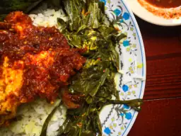Foto ilustrasi nasi campur